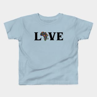 African American Love T-Shirts Kids T-Shirt